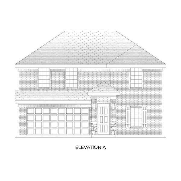 Tyler F Elevation A Tyler F Elevation A