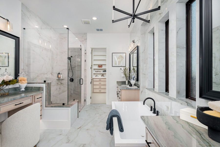 Representative furnished interior of a home built from the Fairway by Landon Homes in Fields - Brookside North, Frisco (Image 18). Representative furnished interior of a home built from the Fairway by Landon Homes in Fields - Brookside North, Frisco (Image 18).