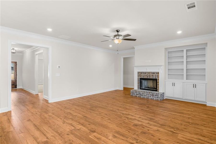 Spacious, unfurnished interior of a new home in Red Oak Ridge, Loganville (Image 14).