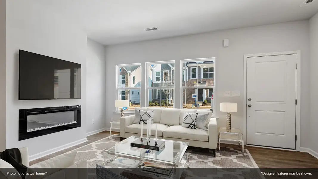 Furnished interior view inside a new home in Renaissance at White Oak, Garner (Image 5).