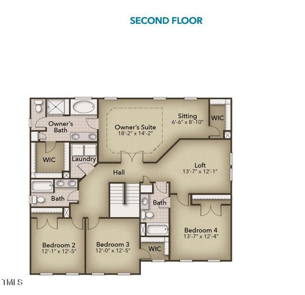 Floorplan - 2nd floor