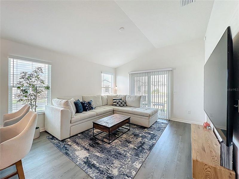 Furnished interior view inside a new home in , The Villages (Image 19).