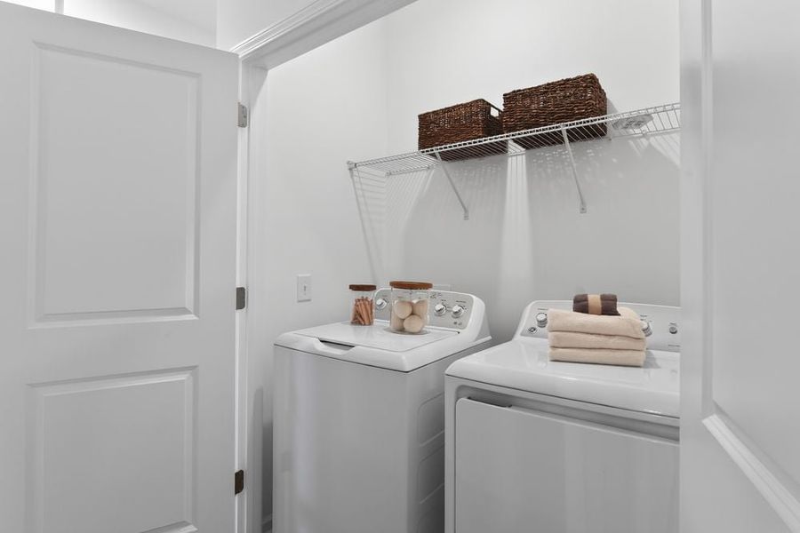 Close-up of interior finishes inside a home in Indian Trail Townhomes, Indian Trail (Image 17).