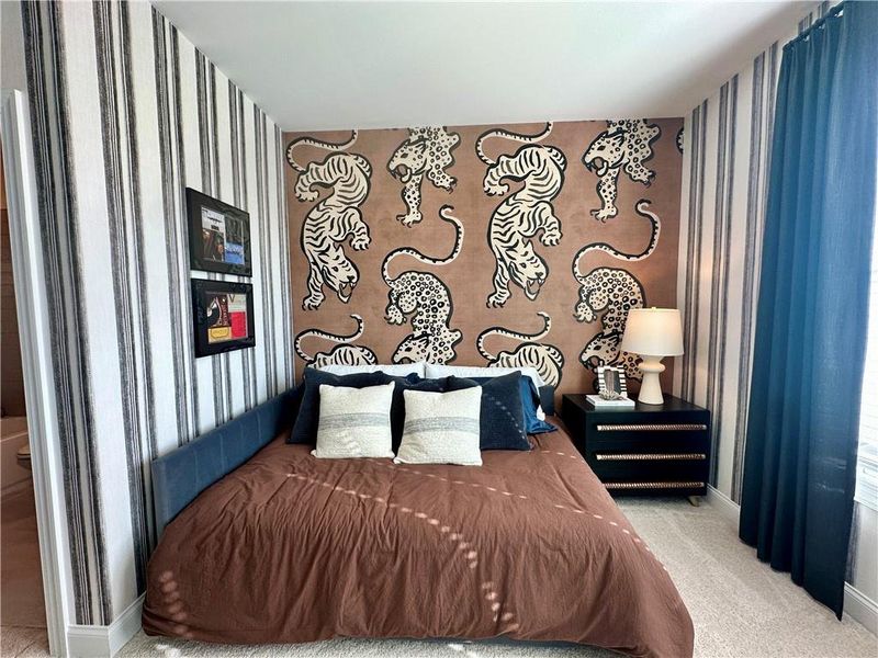 Furnished interior view inside a new home in Market Square at Sawnee Village, Cumming (Image 30).