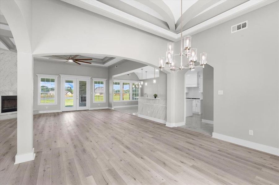 Spacious, unfurnished interior of a new home in , Corsicana (Image 18). Spacious, unfurnished interior of a new home in , Corsicana (Image 18).