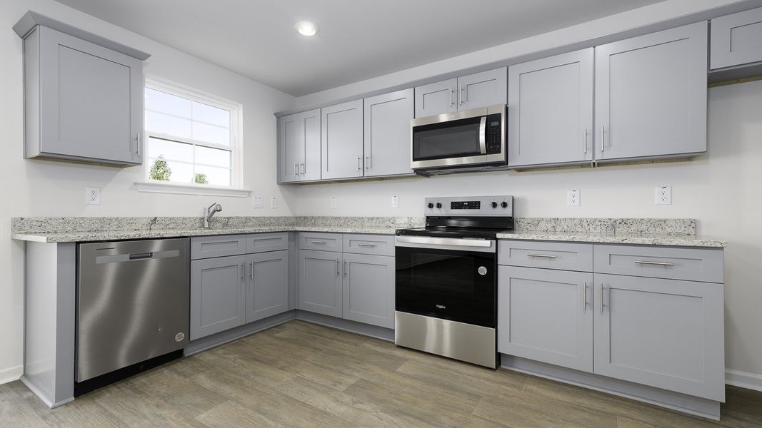 Representative furnished interior of a home built from the TAYLOR by D.R. Horton in Aspen Place, Thomasville (Image 5).