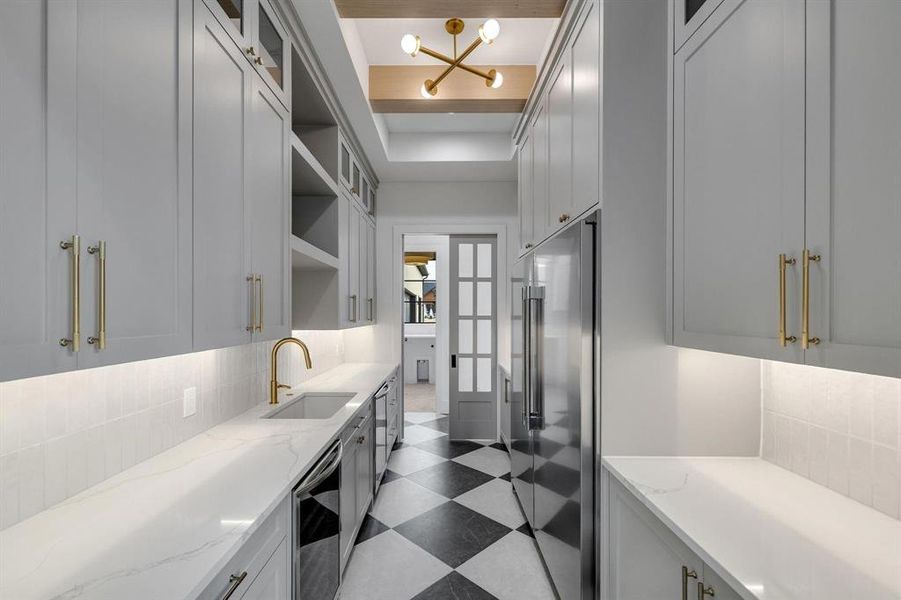 Furnished interior view inside a new home in , Gunter (Image 12).