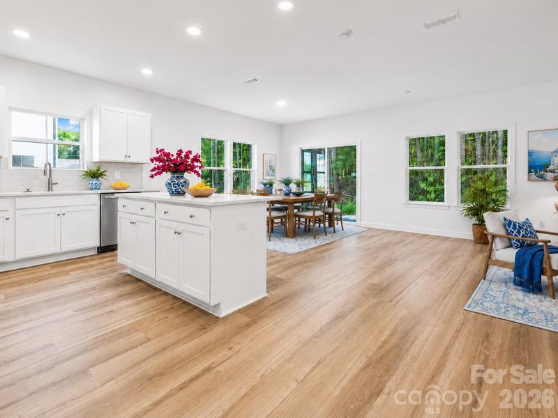 Furnished interior view inside a new home in , Granite Quarry (Image 3).