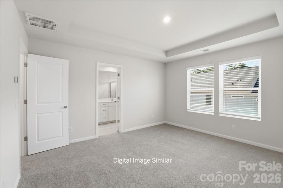 Spacious, unfurnished interior of a new home in Bailey Run, Charlotte (Image 20).