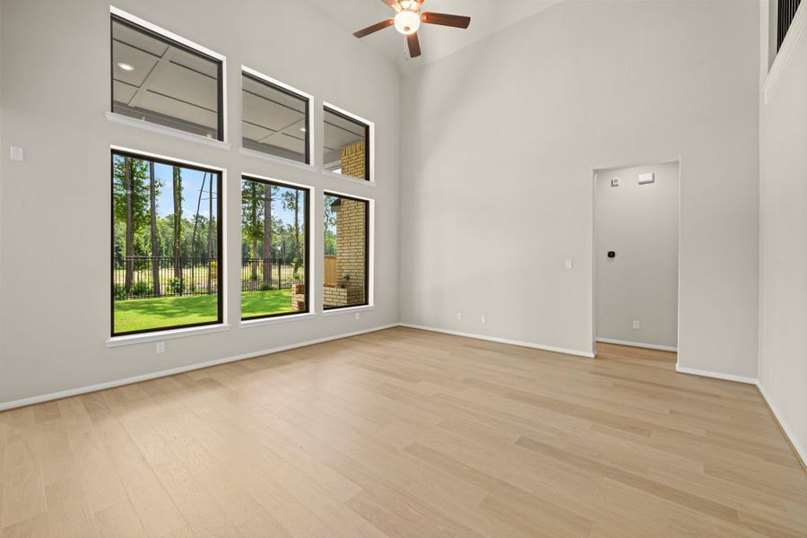 Spacious, unfurnished interior of a new home in The Highlands, Porter (Image 30).
