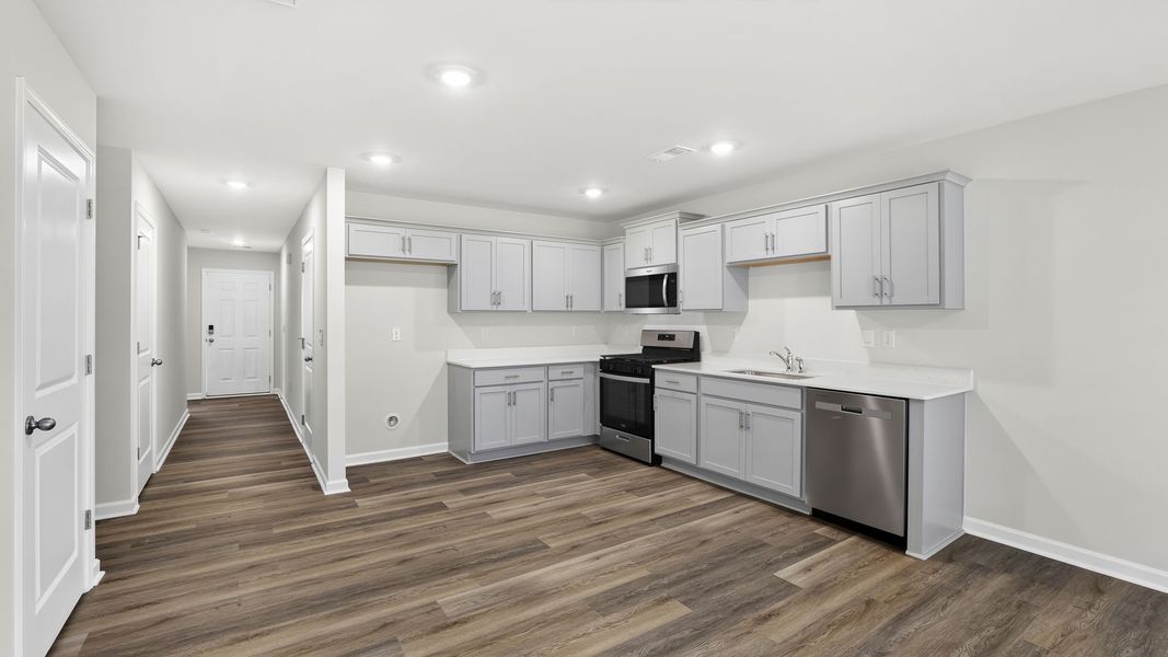 Furnished interior view inside a new home in Durbin Meadows, Fountain Inn (Image 6).