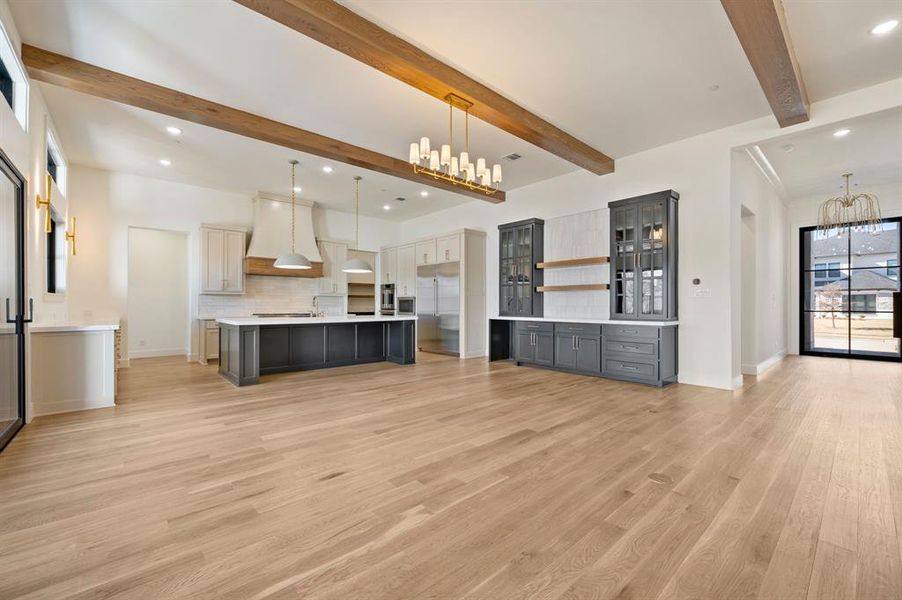 Furnished interior view inside a new home in Montclair, Prosper (Image 6).