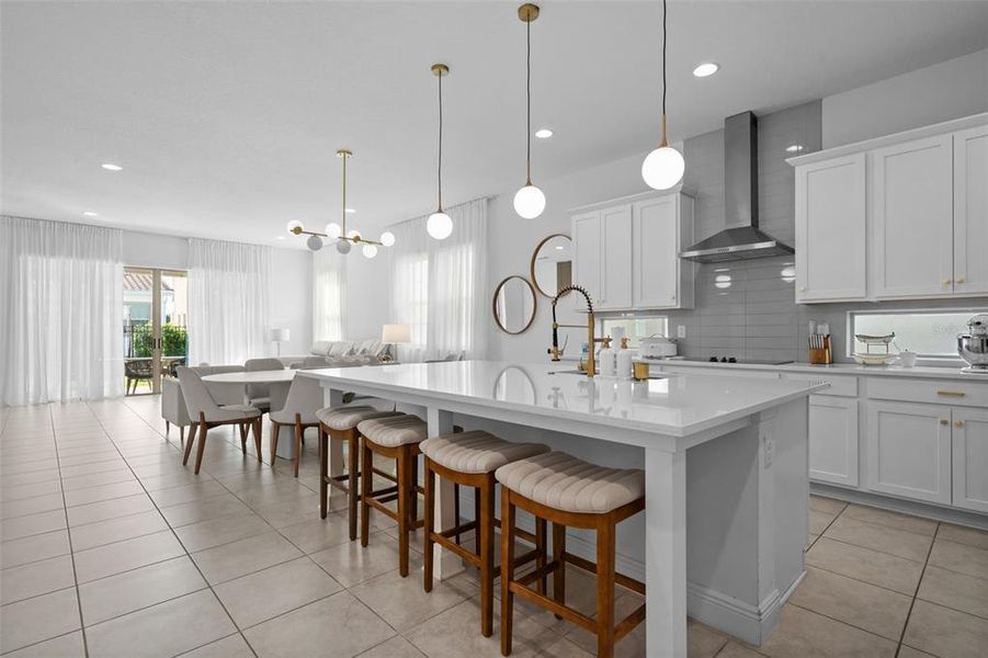 Furnished interior view inside a new home in , Orlando (Image 32).