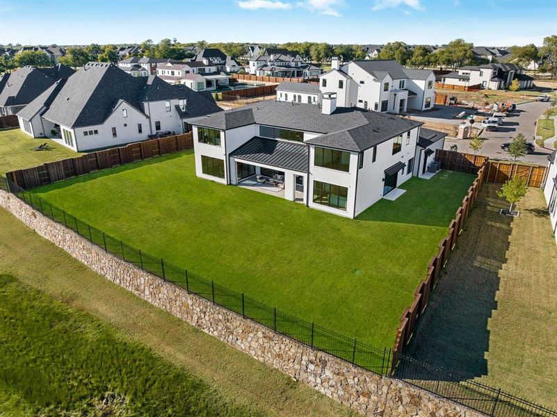 Front exterior of a new home in , Prosper, TX, highlighting curb appeal (Image 24).