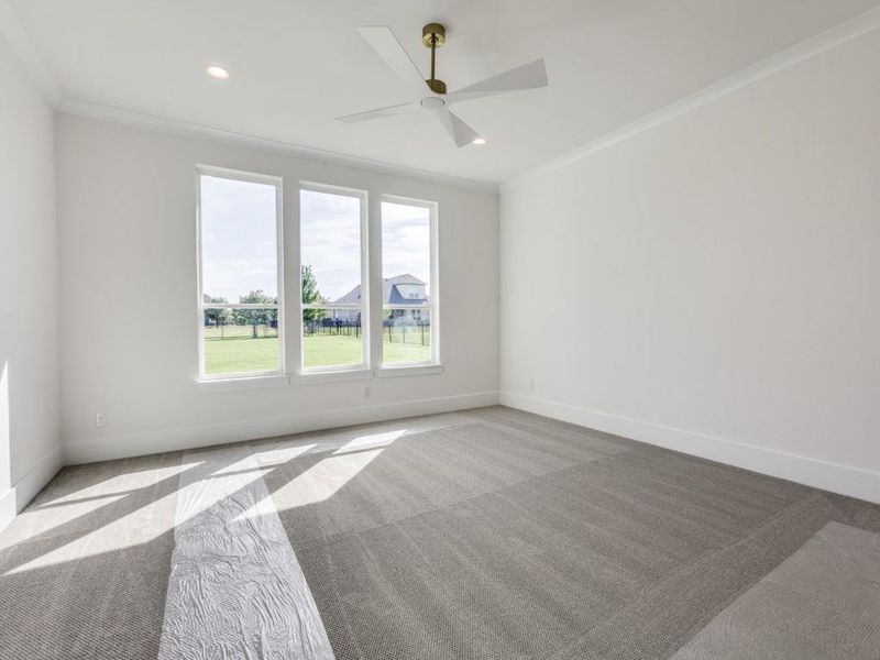 Spacious, unfurnished interior of a new home in The Bridges At Preston Crossing, Gunter (Image 21).