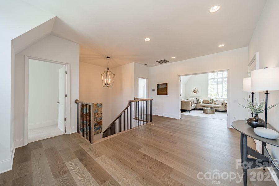 Furnished interior view inside a new home in , Charlotte (Image 18).
