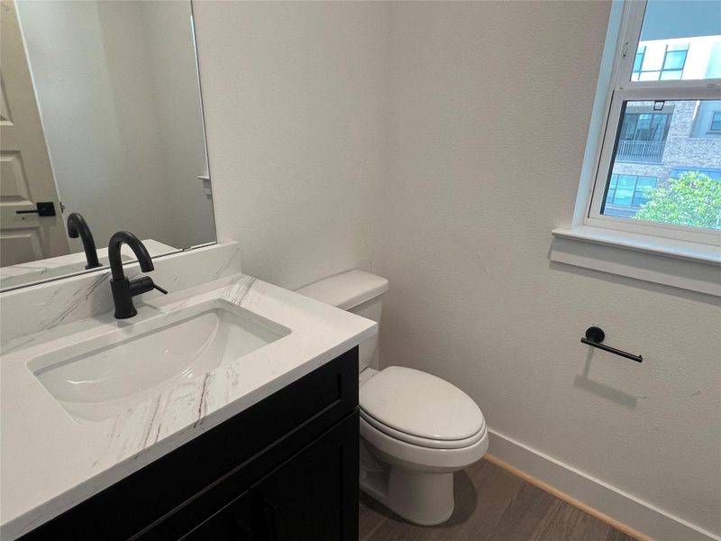 Furnished interior view inside a new home in The Grove, Austin (Image 15).