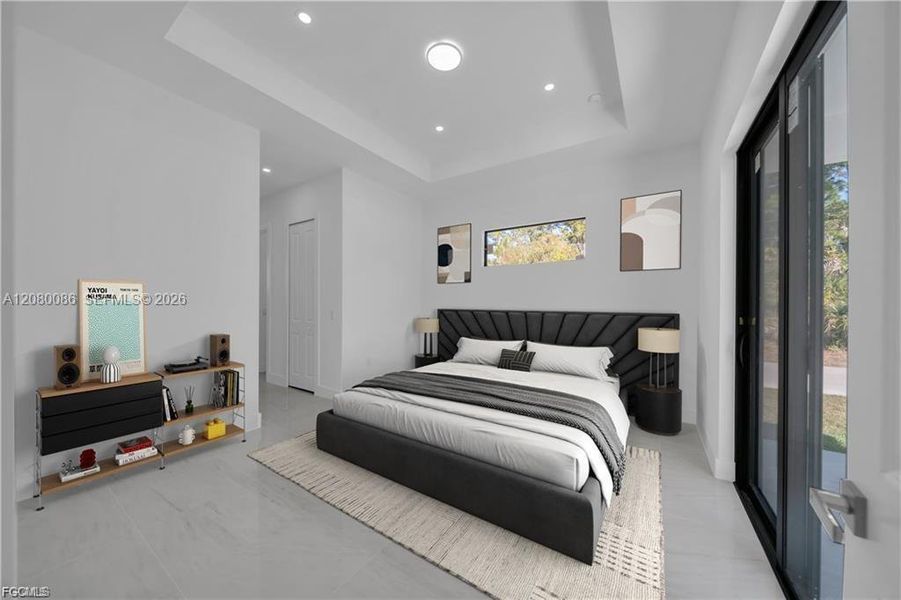 Furnished interior view inside a new home in , Lehigh Acres (Image 11).