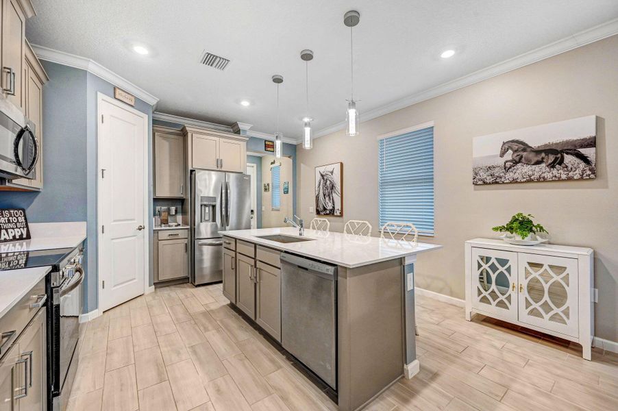 Furnished interior view inside a new home in , Melbourne (Image 31). Furnished interior view inside a new home in , Melbourne (Image 31).