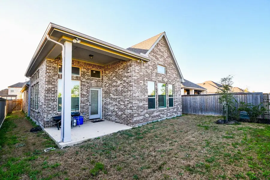Exterior details and patio area of a home in , Cypress (Image 3). Exterior details and patio area of a home in , Cypress (Image 3).