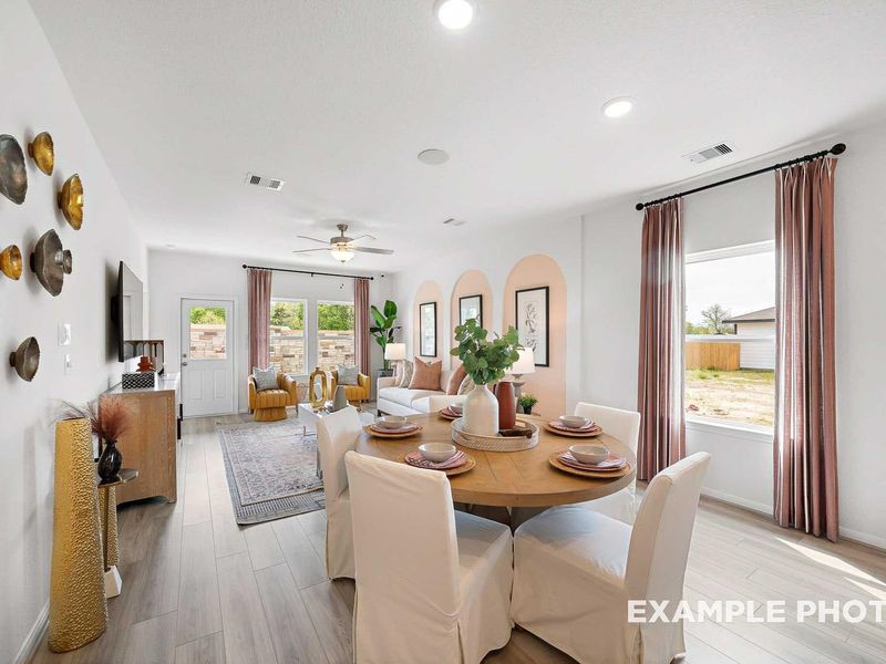 Furnished interior view inside a new home in Windmill Estates, Magnolia (Image 15).