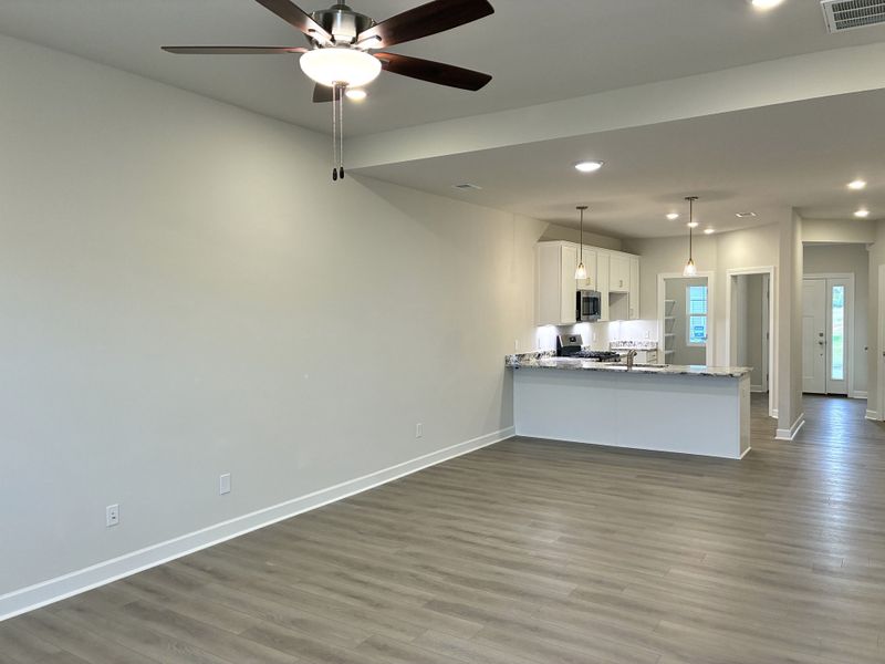Spacious, unfurnished interior of a new home in Reidville Town Center, Reidville (Image 12).