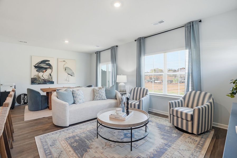 Representative furnished interior of a home built from the Sequoia by McGuinn Homes in Towns at Lake Greenwood, Greenwood (Image 15).
