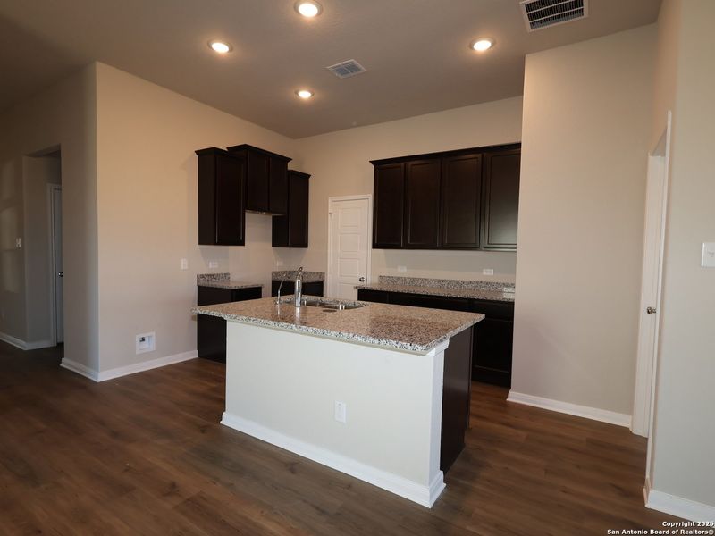 Furnished interior view inside a new home in Blue Ridge Ranch, San Antonio (Image 9).