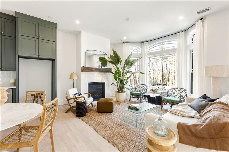 Furnished interior view inside a new home in , Chattahoochee Hills (Image 13).