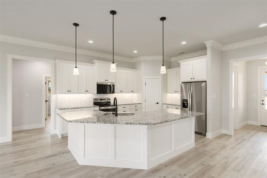 Furnished interior view inside a new home in , Mabank (Image 11). Furnished interior view inside a new home in , Mabank (Image 11).