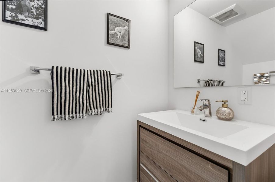 Furnished interior view inside a new home in , Dania Beach (Image 12).