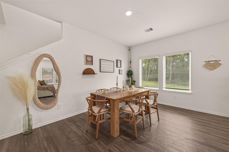 Furnished interior view inside a new home in Grand Pines, Magnolia (Image 41).