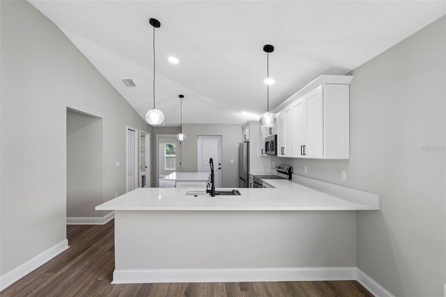 Furnished interior view inside a new home in , Tampa (Image 6).
