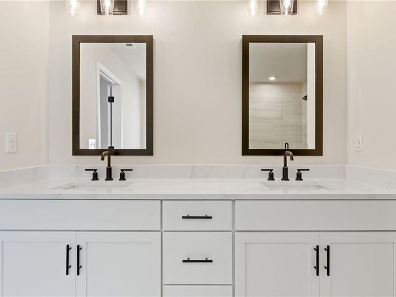 Close-up of interior finishes inside a home in Melody Lakeside Estates, Buford (Image 12).