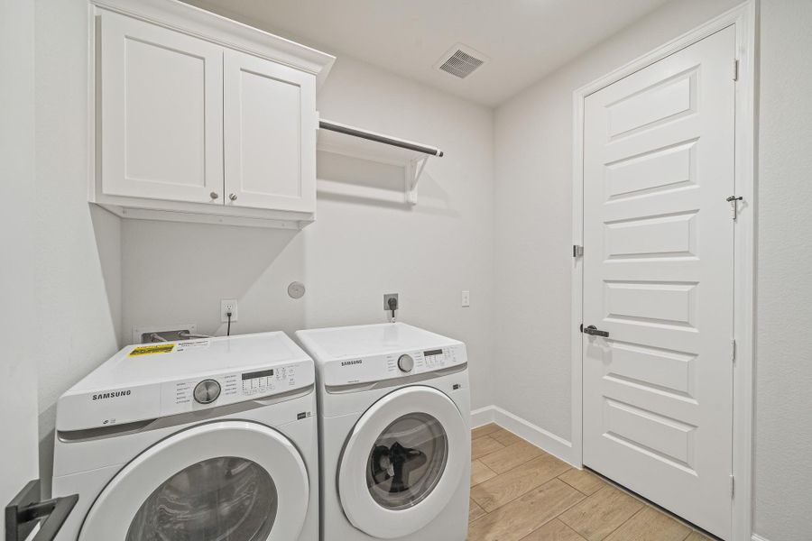 Furnished interior view inside a new home in , Brookshire (Image 6).