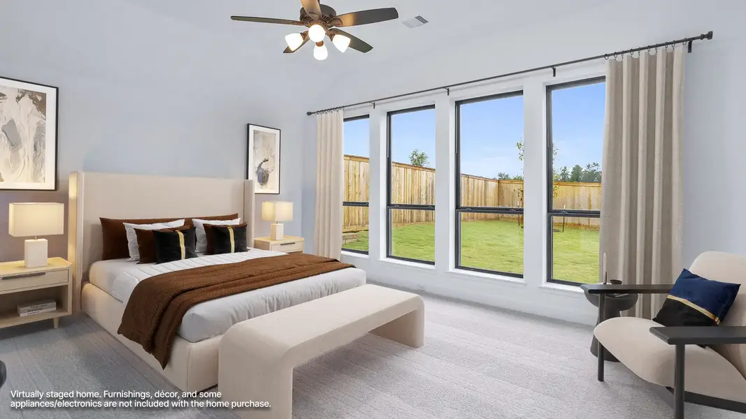Furnished interior view inside a new home in Kresston, Montgomery (Image 6).