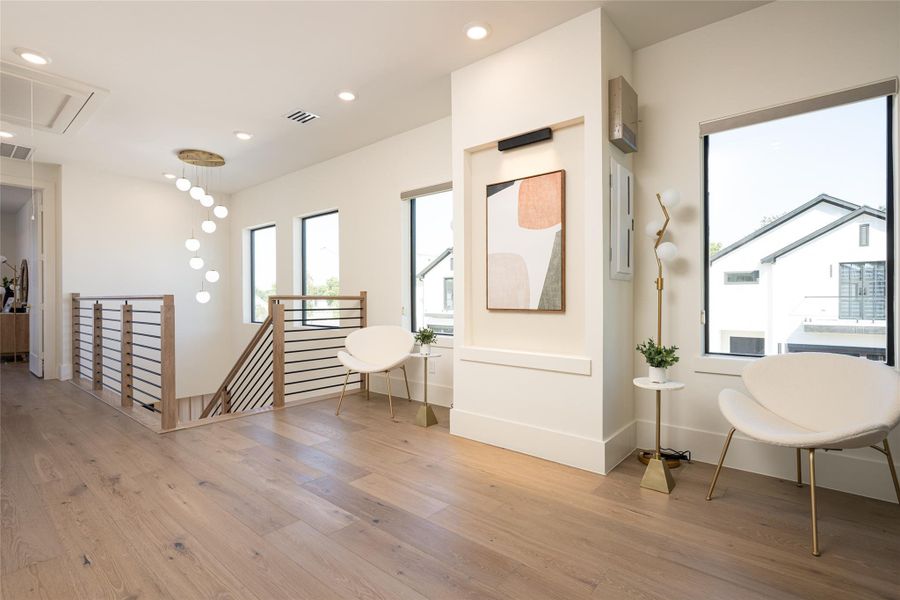 Furnished interior view inside a new home in , Stafford (Image 15).
