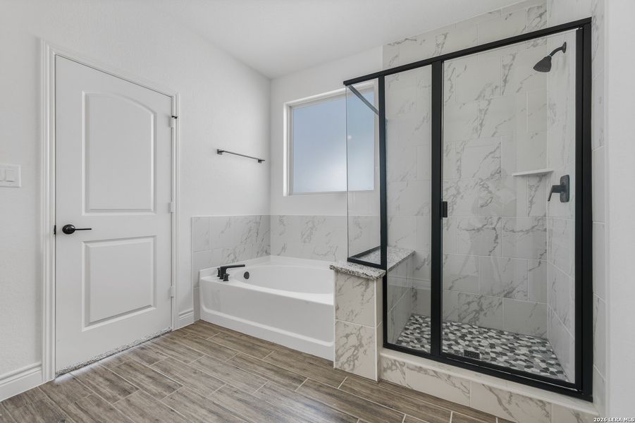 Furnished interior view inside a new home in Bison Ridge, San Antonio (Image 8).