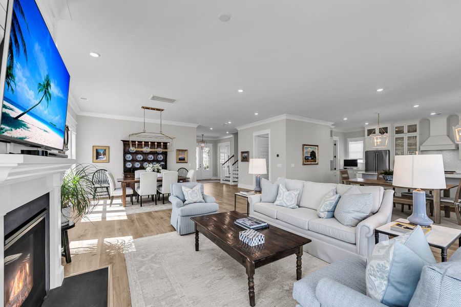 Furnished interior view inside a new home in Carolina Park: Riverside, Mount Pleasant (Image 52).