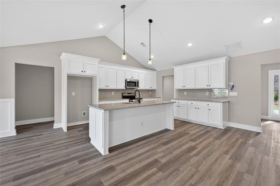 Furnished interior view inside a new home in , Winder (Image 12).