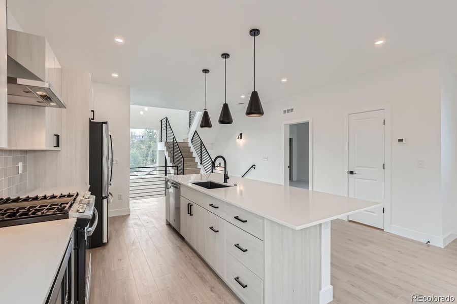 Furnished interior view inside a new home in , Wheat Ridge (Image 14).