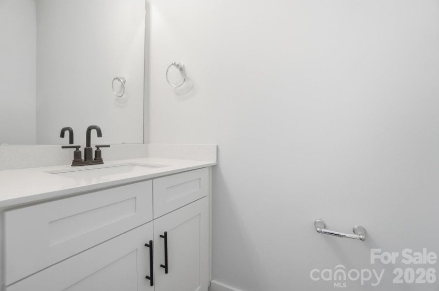 Close-up of interior finishes inside a home in Blythe Mill Townhomes, Waxhaw (Image 19).