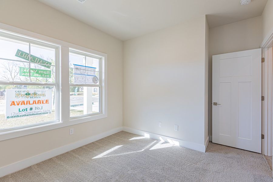 Representative unfurnished interior of a home built from the Barnard II by Great Southern Homes in Shady Grove, Conway (Image 35).