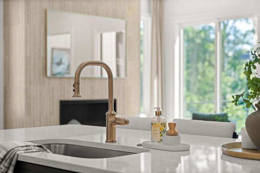 Furnished interior view inside a new home in The Carlyle, Marietta (Image 27).