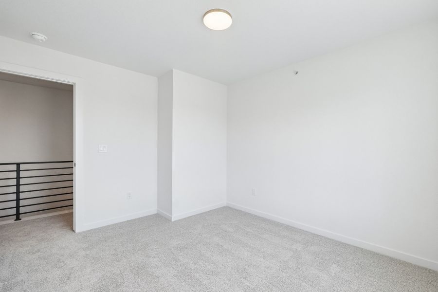 Spacious, unfurnished interior of a new home in The Vistas at West Mesa, Colorado Springs (Image 23).