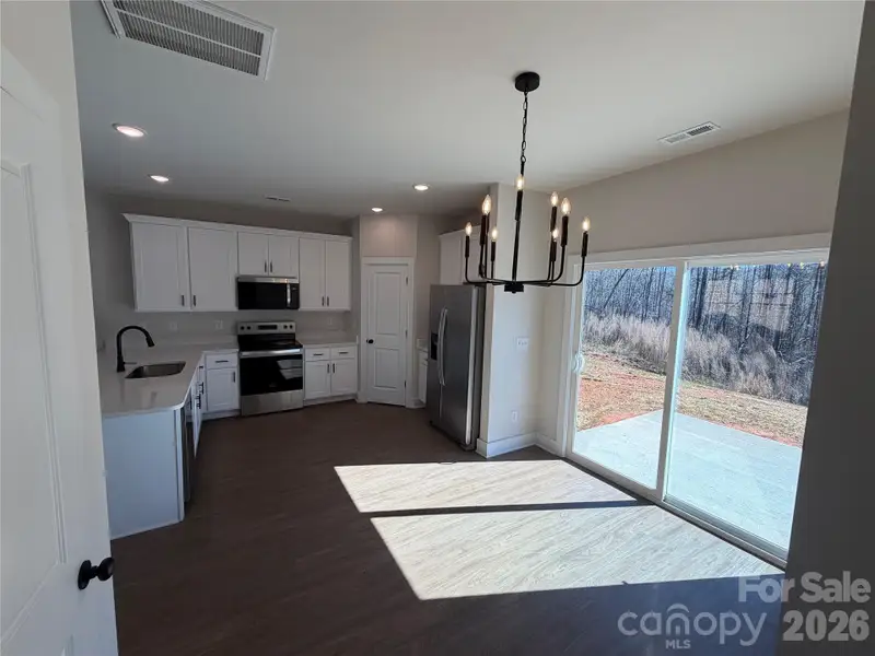 Furnished interior view inside a new home in , Albemarle (Image 3). Furnished interior view inside a new home in , Albemarle (Image 3).