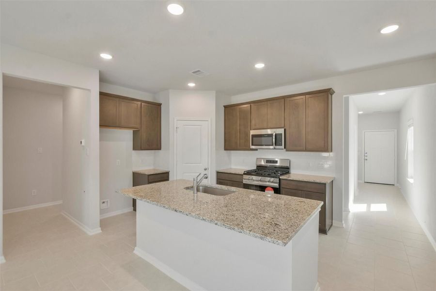 Furnished interior view inside a new home in The Villages at WestPointe, Dayton (Image 46).