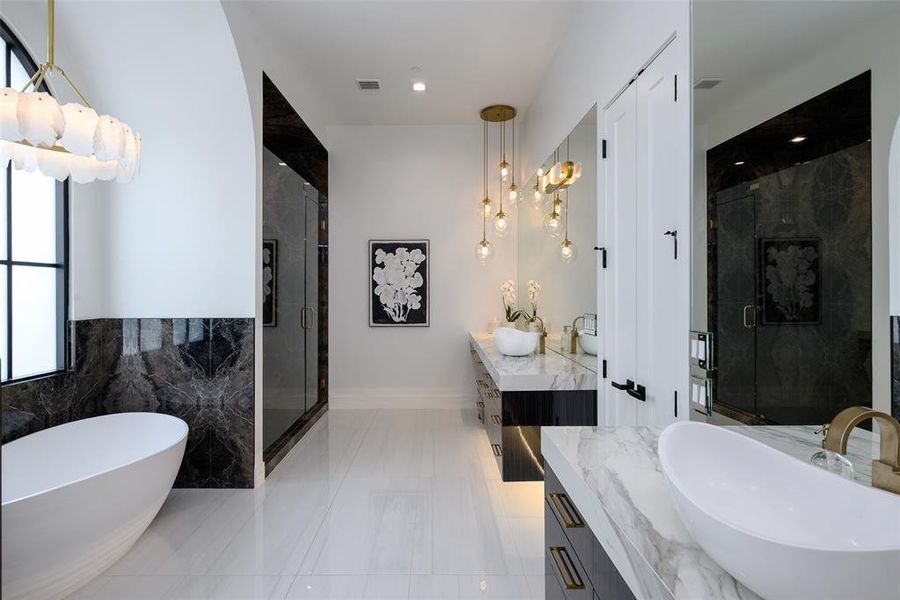 Furnished interior view inside a new home in , Westlake (Image 27).