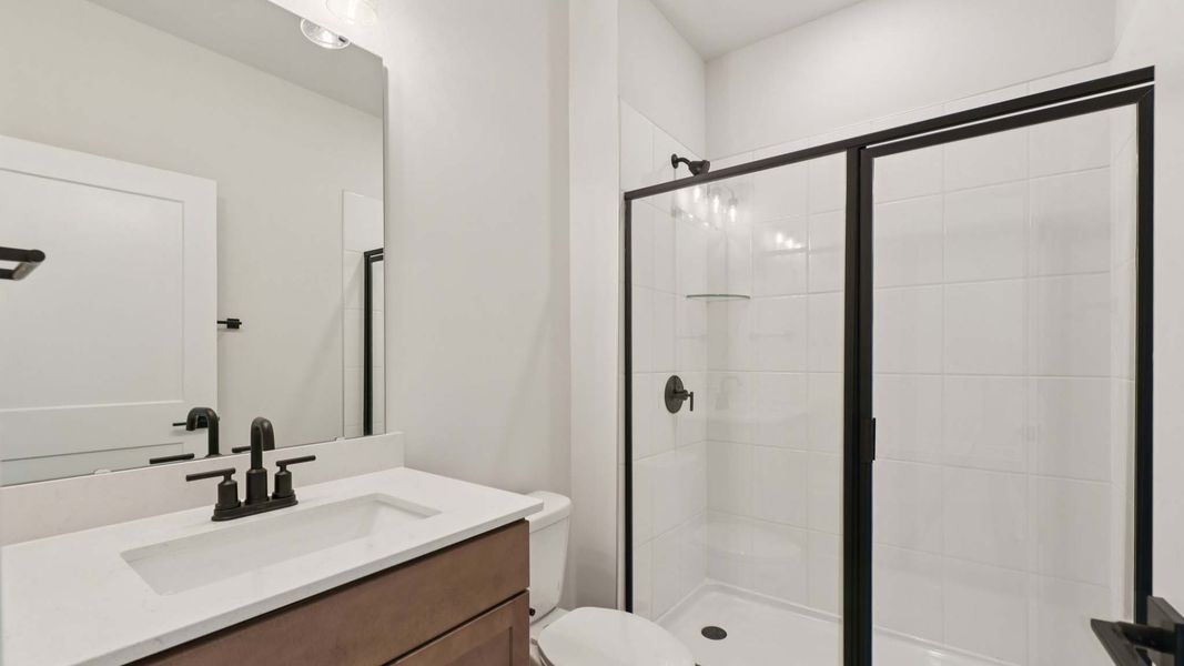 Furnished interior view inside a new home in Westport, York (Image 6).