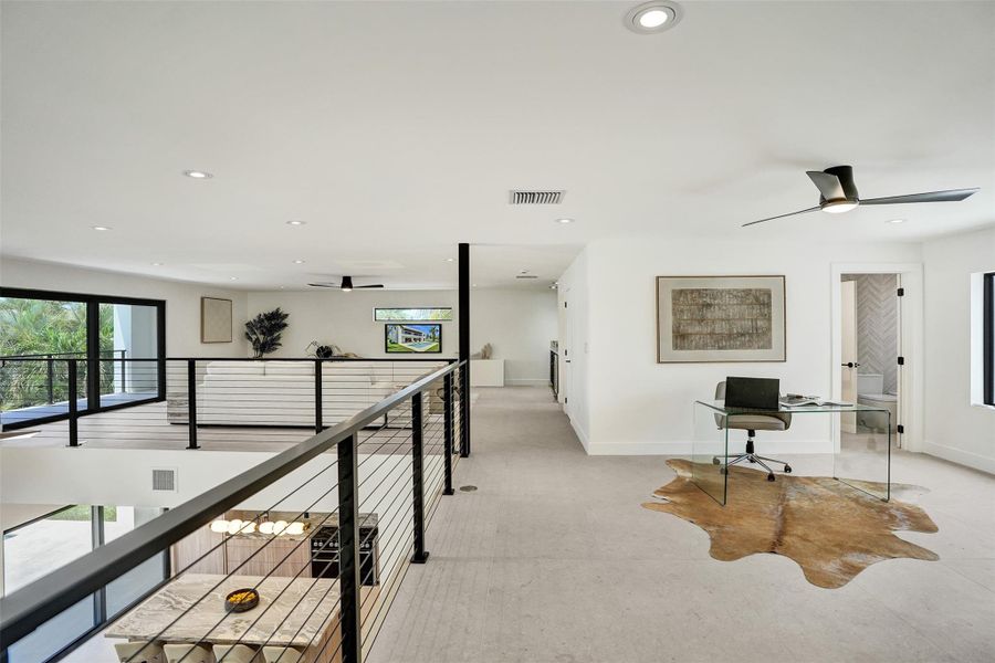 Furnished interior view inside a new home in , Lighthouse Point (Image 44).